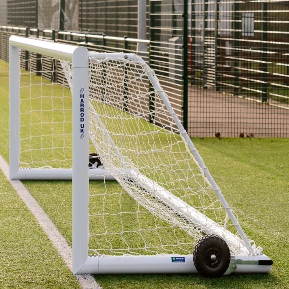 5 a side football goals - posts on wheels