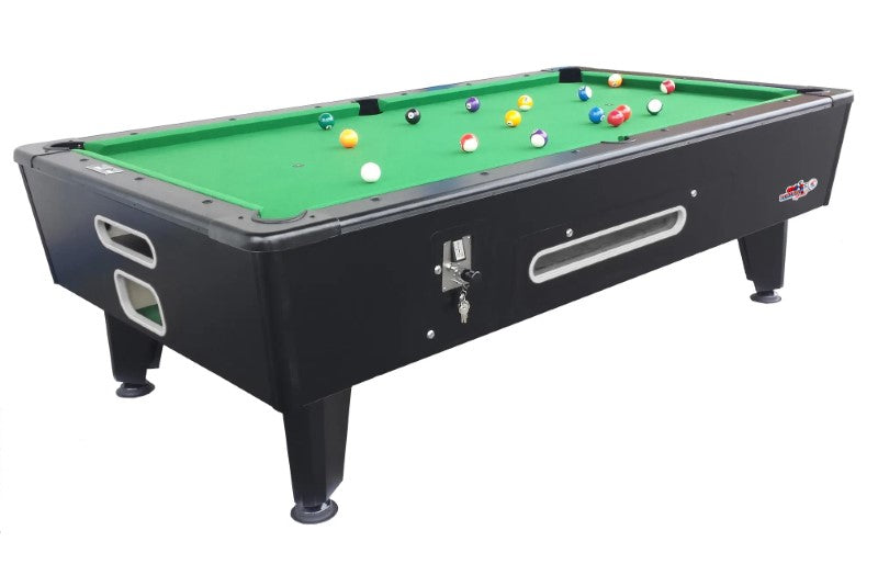 pool tables for pubs - coin op green pool table