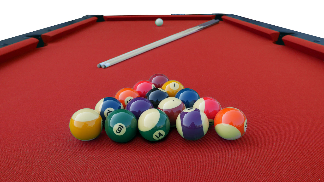 pool tables for sale - red pool table