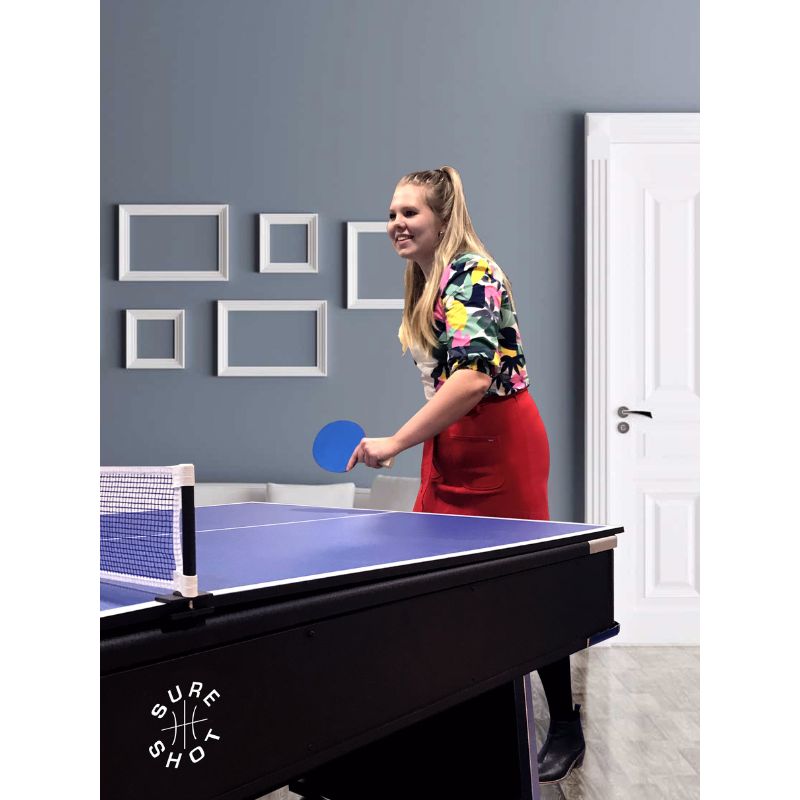 sure shot 4-in-one-game-table-tennis