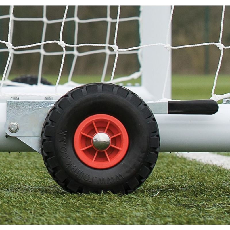 4GWeightedPortagoal16ftx6ftAluminiumFootballGoalwheels