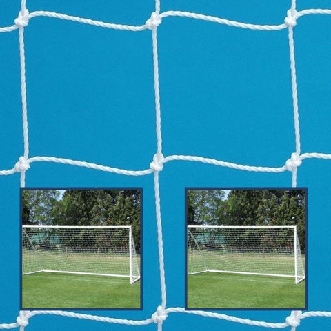 2.5mm Poly Net - 9v9 Football Net Replacement (Pair)