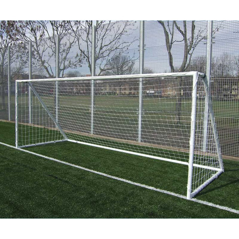 Heavy Duty Galvanised Steel Goal - 9v9 (Pair)