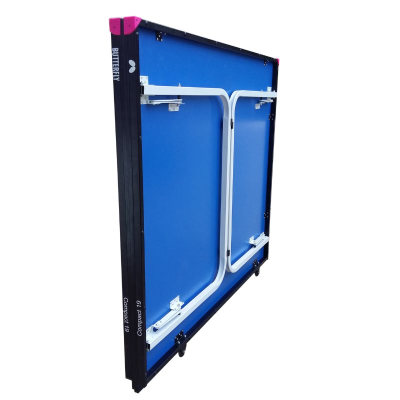 ButterflyCompact19WheelawayTableTennisTable-blue