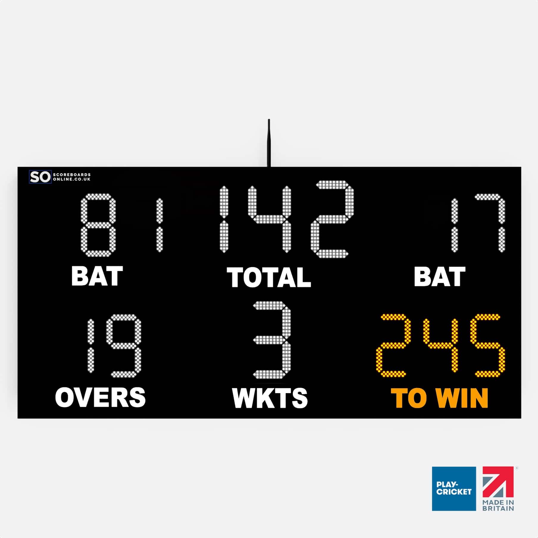 white-amber-LED-scoreboard