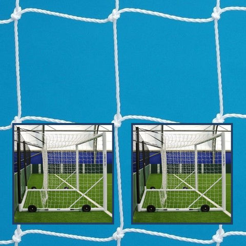 Euro Football Box Net Replacement - 11-a-Side Football Box Net (Pair)