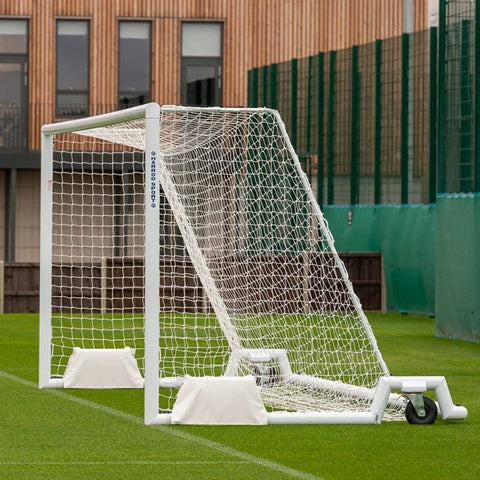 4G Weighted Swivel Portagoal - 11-a-Side Aluminium Goal (Pair)