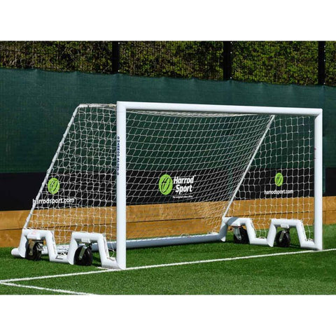 4G Weighted Swivel Portagoal - 16ft x 6ft Aluminium Goal (Pair)