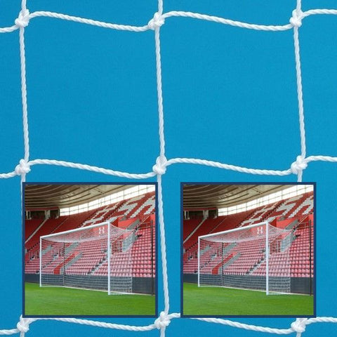 3mm FP14 Poly Box Net - Full Size Football Box Net (Pair)