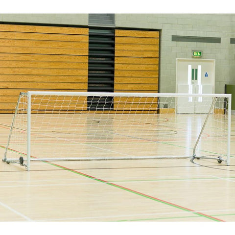 FS8 Folding Wheelaway Indoor Goal for 5-a-side/5v5 - (3.66m x 1.22m)