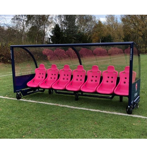 Portable Sports Team Shelter and Dugout - 4m (7 Person)