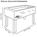 roberto special revolution football table dimensions