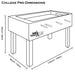 roberto-sport-college-pro-football-table-dimensions