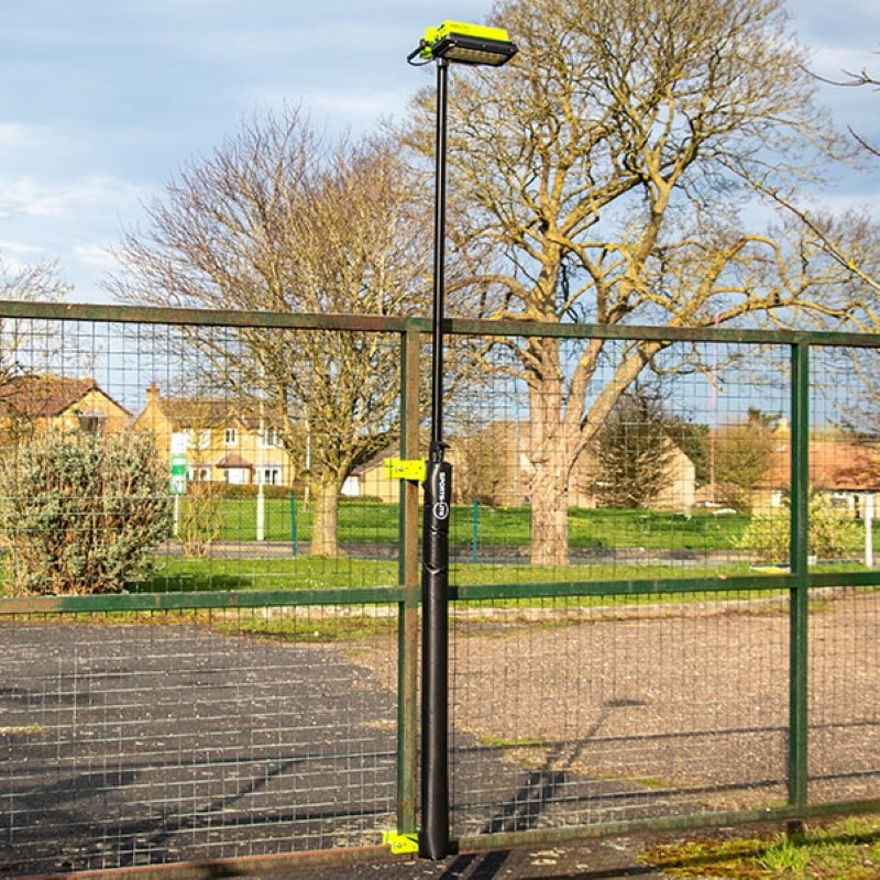 floodlight-fence-padding